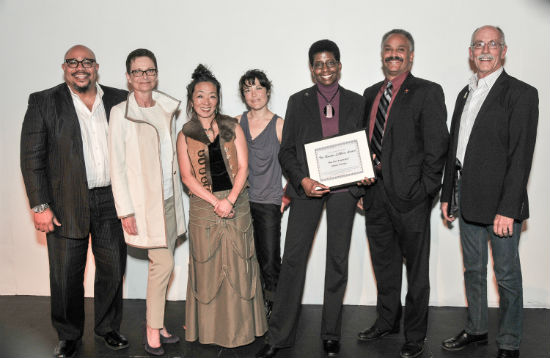 Ralph Remington, Mary McColl; San Francisco Mime Troupe members: Keiko Shimosato, Lisa Hori-Garcia, Velina Brown, Michael Gene Sullivan, Councilor Doug Carfae